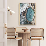 Shop Bronte Ocean Pool II Photo Canvas Print a coastal themed photography framed stretched canvas print from The Print Emporium wall artwork collection - Buy Australian made prints for the home and your interior decor space, TPE-443-CA-35X46-NF