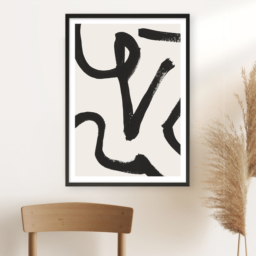 Shop Brooklyn 1 Art Print a painted abstract themed wall art print from The Print Emporium wall artwork collection - Buy Australian made fine art painting style poster and framed prints for the home and your interior decor room, TPE-DH-020-AP