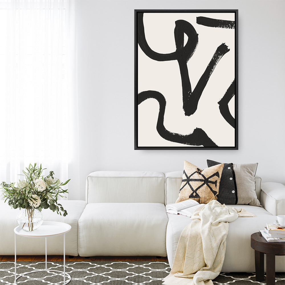 Shop Brooklyn 1 Canvas Print a painted abstract themed framed canvas wall art print from The Print Emporium artwork collection - Buy Australian made fine art painting style stretched canvas prints for the home and your interior decor space, TPE-DH-020-CA-35X46-NF