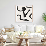 Shop Brooklyn 1 (Square) Art Print a painted abstract themed wall art print from The Print Emporium wall artwork collection - Buy Australian made fine art painting style poster and framed prints for the home and your interior decor room, TPE-DH-250-AP