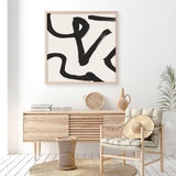 Shop Brooklyn 1 (Square) Art Print a painted abstract themed wall art print from The Print Emporium wall artwork collection - Buy Australian made fine art painting style poster and framed prints for the home and your interior decor room, TPE-DH-250-AP