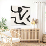 Shop Brooklyn 1 (Square) Canvas Print a painted abstract themed framed canvas wall art print from The Print Emporium artwork collection - Buy Australian made fine art painting style stretched canvas prints for the home and your interior decor space, TPE-DH-250-CA-40X40-NF