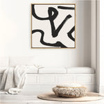 Shop Brooklyn 1 (Square) Canvas Print a painted abstract themed framed canvas wall art print from The Print Emporium artwork collection - Buy Australian made fine art painting style stretched canvas prints for the home and your interior decor space, TPE-DH-250-CA-40X40-NF