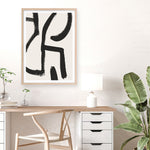 Shop Brooklyn 2 Art Print a painted abstract themed wall art print from The Print Emporium wall artwork collection - Buy Australian made fine art painting style poster and framed prints for the home and your interior decor room, TPE-DH-021-AP