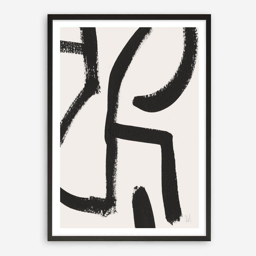 Shop Brooklyn 2 Art Print a painted abstract themed wall art print from The Print Emporium wall artwork collection - Buy Australian made fine art painting style poster and framed prints for the home and your interior decor room, TPE-DH-021-AP