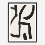 Shop Brooklyn 2 Art Print a painted abstract themed wall art print from The Print Emporium wall artwork collection - Buy Australian made fine art painting style poster and framed prints for the home and your interior decor room, TPE-DH-021-AP