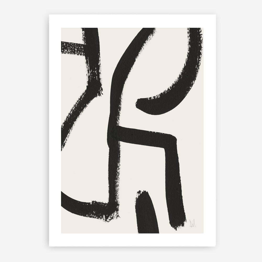 Shop Brooklyn 2 Art Print a painted abstract themed wall art print from The Print Emporium wall artwork collection - Buy Australian made fine art painting style poster and framed prints for the home and your interior decor room, TPE-DH-021-AP