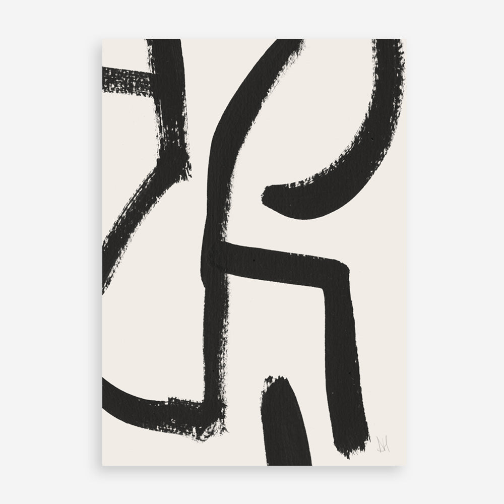 Shop Brooklyn 2 Art Print a painted abstract themed wall art print from The Print Emporium wall artwork collection - Buy Australian made fine art painting style poster and framed prints for the home and your interior decor room, TPE-DH-021-AP