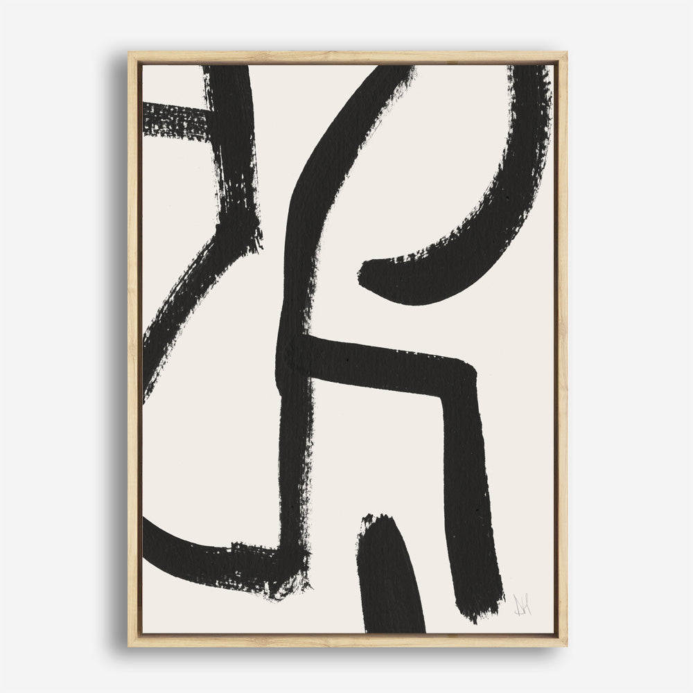 Shop Brooklyn 2 Canvas Print a painted abstract themed framed canvas wall art print from The Print Emporium artwork collection - Buy Australian made fine art painting style stretched canvas prints for the home and your interior decor space, TPE-DH-021-CA-35X46-NF