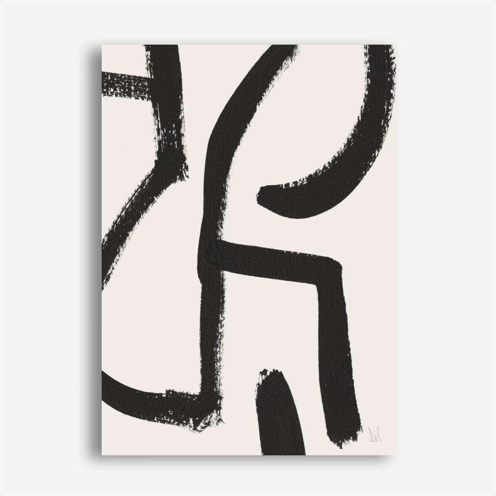 Shop Brooklyn 2 Canvas Print a painted abstract themed framed canvas wall art print from The Print Emporium artwork collection - Buy Australian made fine art painting style stretched canvas prints for the home and your interior decor space, TPE-DH-021-CA-35X46-NF