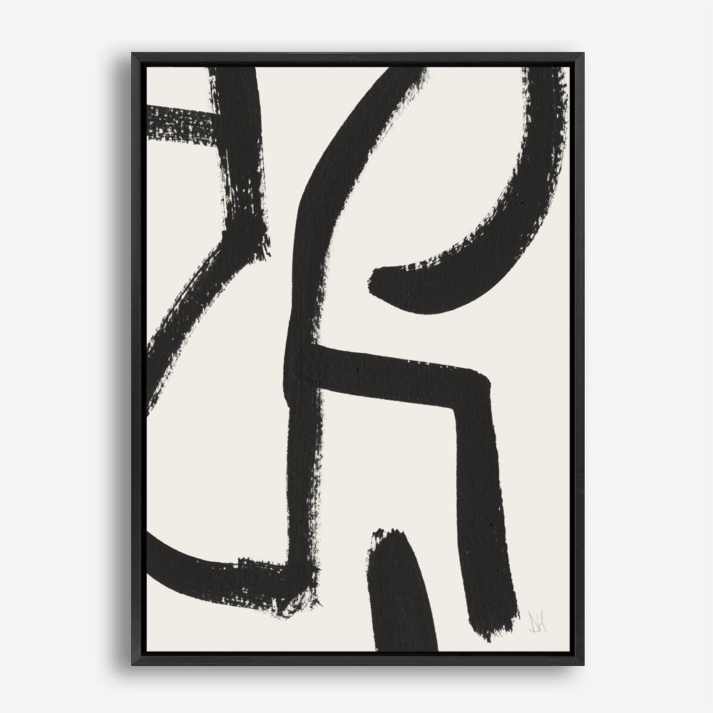 Shop Brooklyn 2 Canvas Print a painted abstract themed framed canvas wall art print from The Print Emporium artwork collection - Buy Australian made fine art painting style stretched canvas prints for the home and your interior decor space, TPE-DH-021-CA-35X46-NF