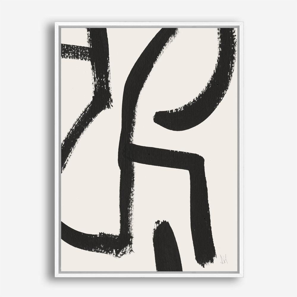 Shop Brooklyn 2 Canvas Print a painted abstract themed framed canvas wall art print from The Print Emporium artwork collection - Buy Australian made fine art painting style stretched canvas prints for the home and your interior decor space, TPE-DH-021-CA-35X46-NF