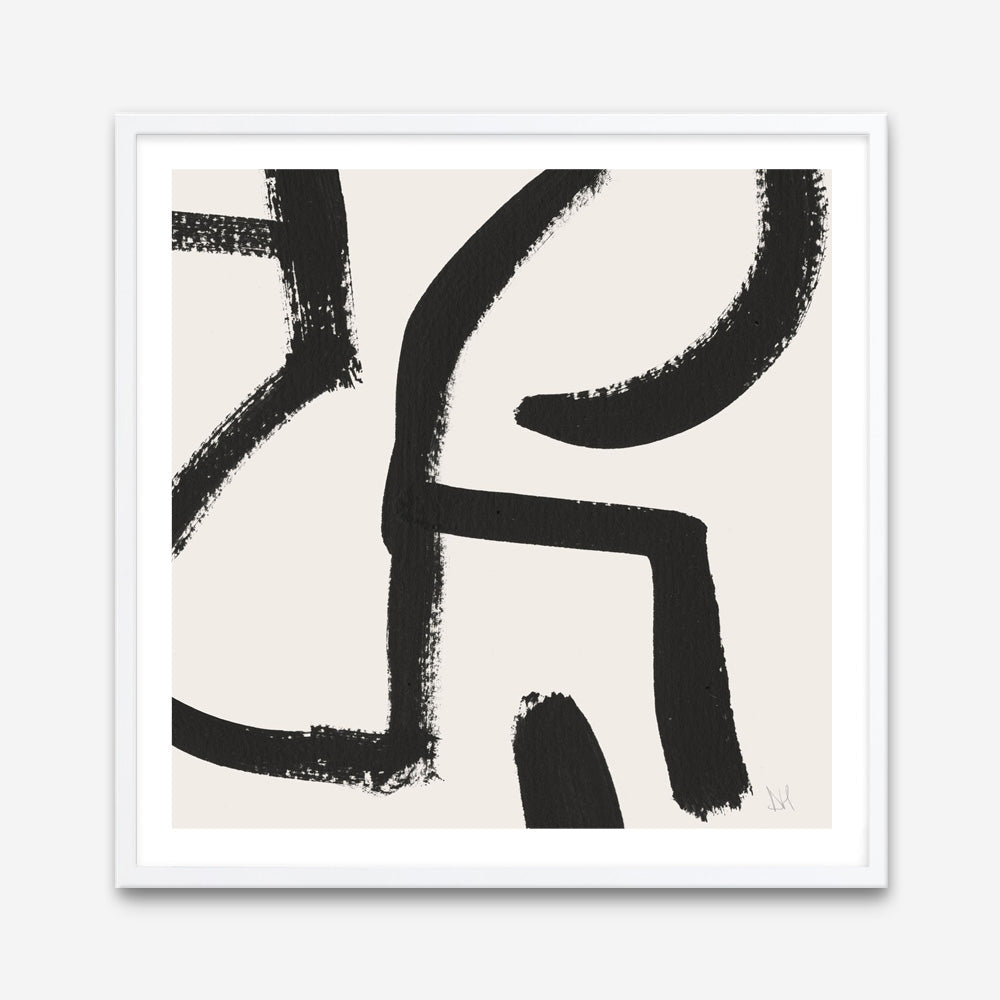 Shop Brooklyn 2 (Square) Art Print a painted abstract themed wall art print from The Print Emporium wall artwork collection - Buy Australian made fine art painting style poster and framed prints for the home and your interior decor room, TPE-DH-251-AP