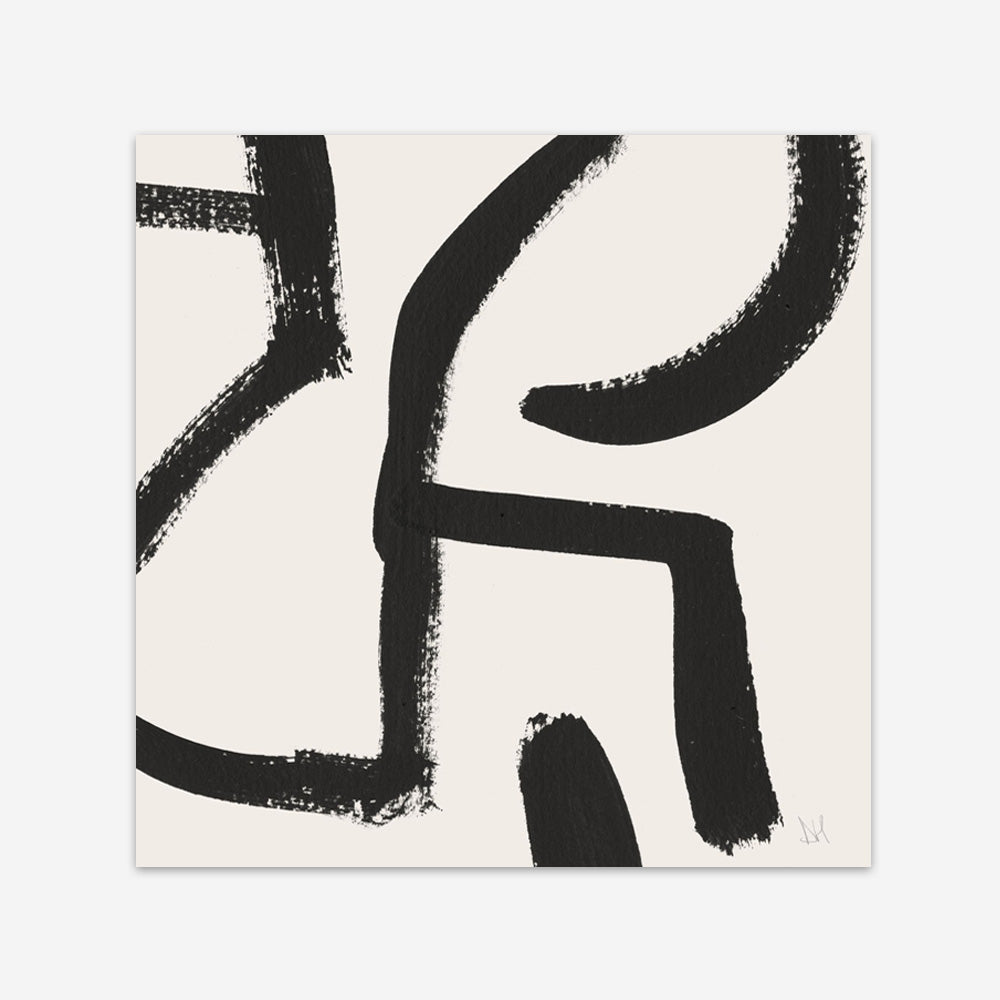 Shop Brooklyn 2 (Square) Art Print a painted abstract themed wall art print from The Print Emporium wall artwork collection - Buy Australian made fine art painting style poster and framed prints for the home and your interior decor room, TPE-DH-251-AP