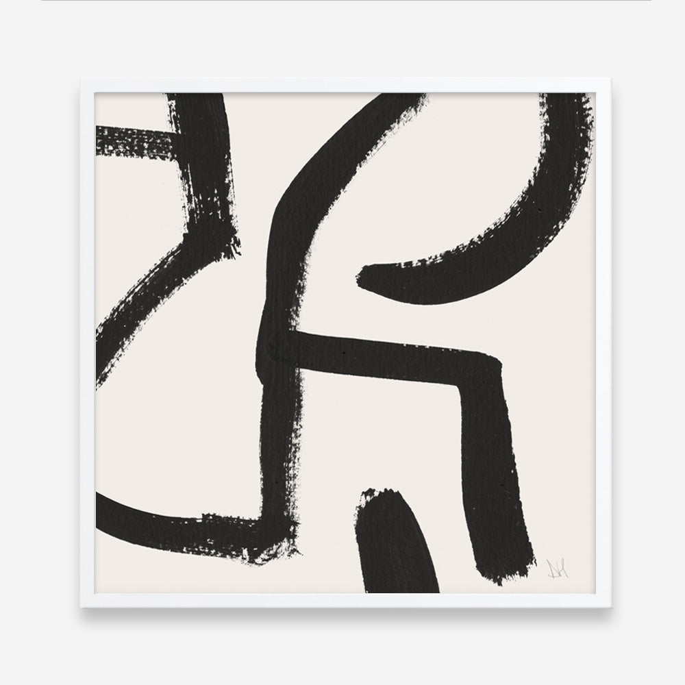 Shop Brooklyn 2 (Square) Art Print a painted abstract themed wall art print from The Print Emporium wall artwork collection - Buy Australian made fine art painting style poster and framed prints for the home and your interior decor room, TPE-DH-251-AP