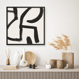 Shop Brooklyn 2 (Square) Art Print a painted abstract themed wall art print from The Print Emporium wall artwork collection - Buy Australian made fine art painting style poster and framed prints for the home and your interior decor room, TPE-DH-251-AP