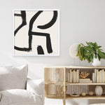 Shop Brooklyn 2 (Square) Art Print a painted abstract themed wall art print from The Print Emporium wall artwork collection - Buy Australian made fine art painting style poster and framed prints for the home and your interior decor room, TPE-DH-251-AP