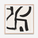 Shop Brooklyn 2 (Square) Art Print a painted abstract themed wall art print from The Print Emporium wall artwork collection - Buy Australian made fine art painting style poster and framed prints for the home and your interior decor room, TPE-DH-251-AP