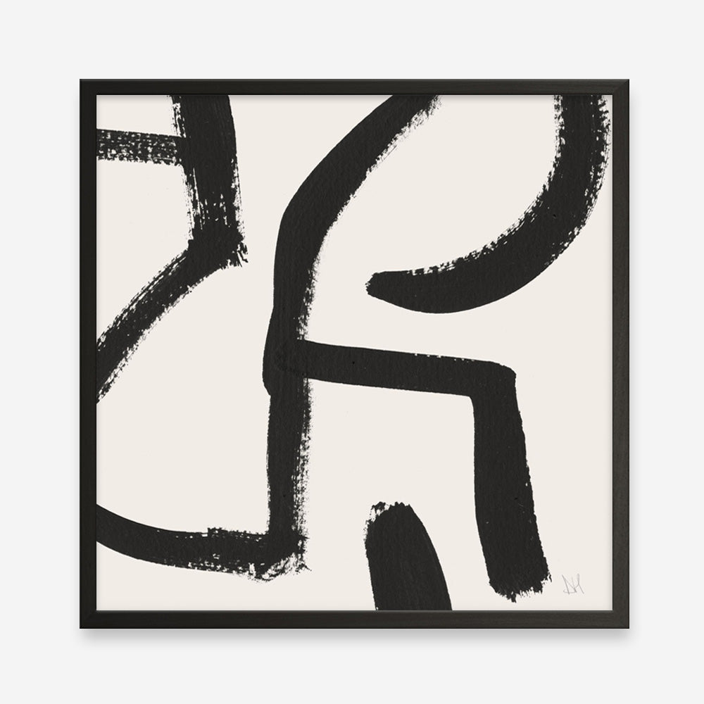 Shop Brooklyn 2 (Square) Art Print a painted abstract themed wall art print from The Print Emporium wall artwork collection - Buy Australian made fine art painting style poster and framed prints for the home and your interior decor room, TPE-DH-251-AP