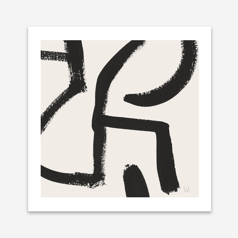 Shop Brooklyn 2 (Square) Art Print a painted abstract themed wall art print from The Print Emporium wall artwork collection - Buy Australian made fine art painting style poster and framed prints for the home and your interior decor room, TPE-DH-251-AP