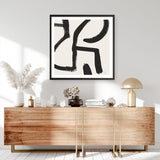 Shop Brooklyn 2 (Square) Art Print a painted abstract themed wall art print from The Print Emporium wall artwork collection - Buy Australian made fine art painting style poster and framed prints for the home and your interior decor room, TPE-DH-251-AP