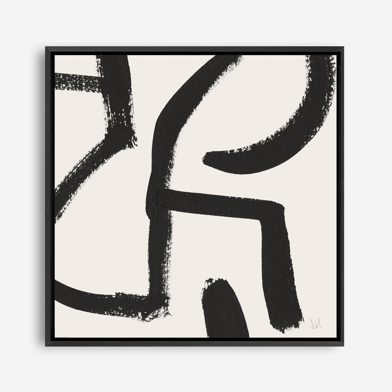 Shop Brooklyn 2 (Square) Canvas Print a painted abstract themed framed canvas wall art print from The Print Emporium artwork collection - Buy Australian made fine art painting style stretched canvas prints for the home and your interior decor space, TPE-DH-251-CA-40X40-NF