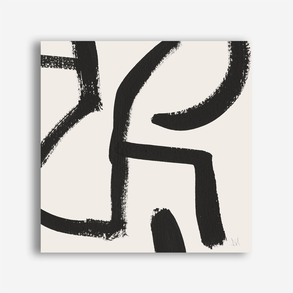 Shop Brooklyn 2 (Square) Canvas Print a painted abstract themed framed canvas wall art print from The Print Emporium artwork collection - Buy Australian made fine art painting style stretched canvas prints for the home and your interior decor space, TPE-DH-251-CA-40X40-NF