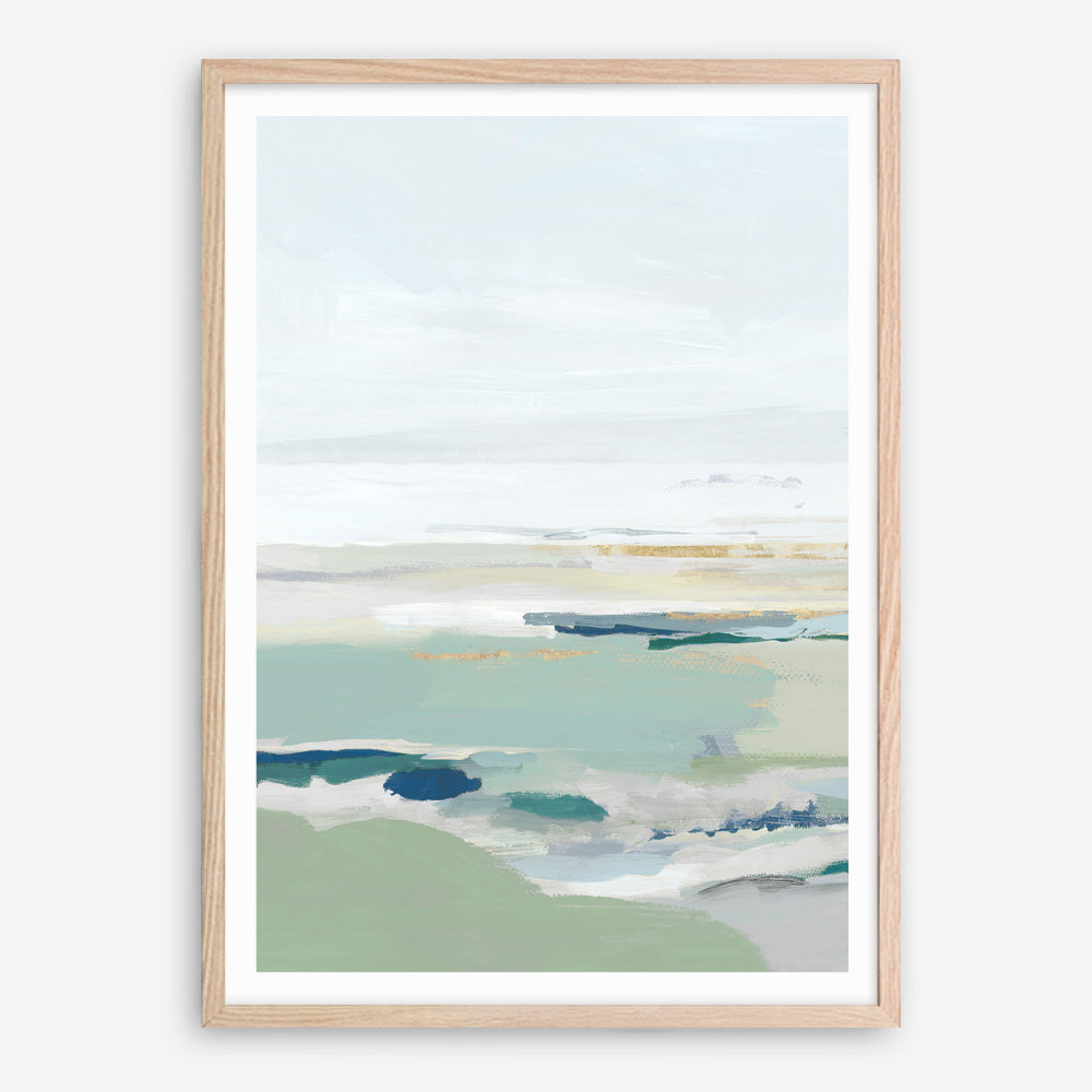 Shop Burbank Blue I Art Print a painted abstract themed wall art print from The Print Emporium wall artwork collection - Buy Australian made fine art painting style poster and framed prints for the home and your interior decor room, TPE-PC-EZ532-AP