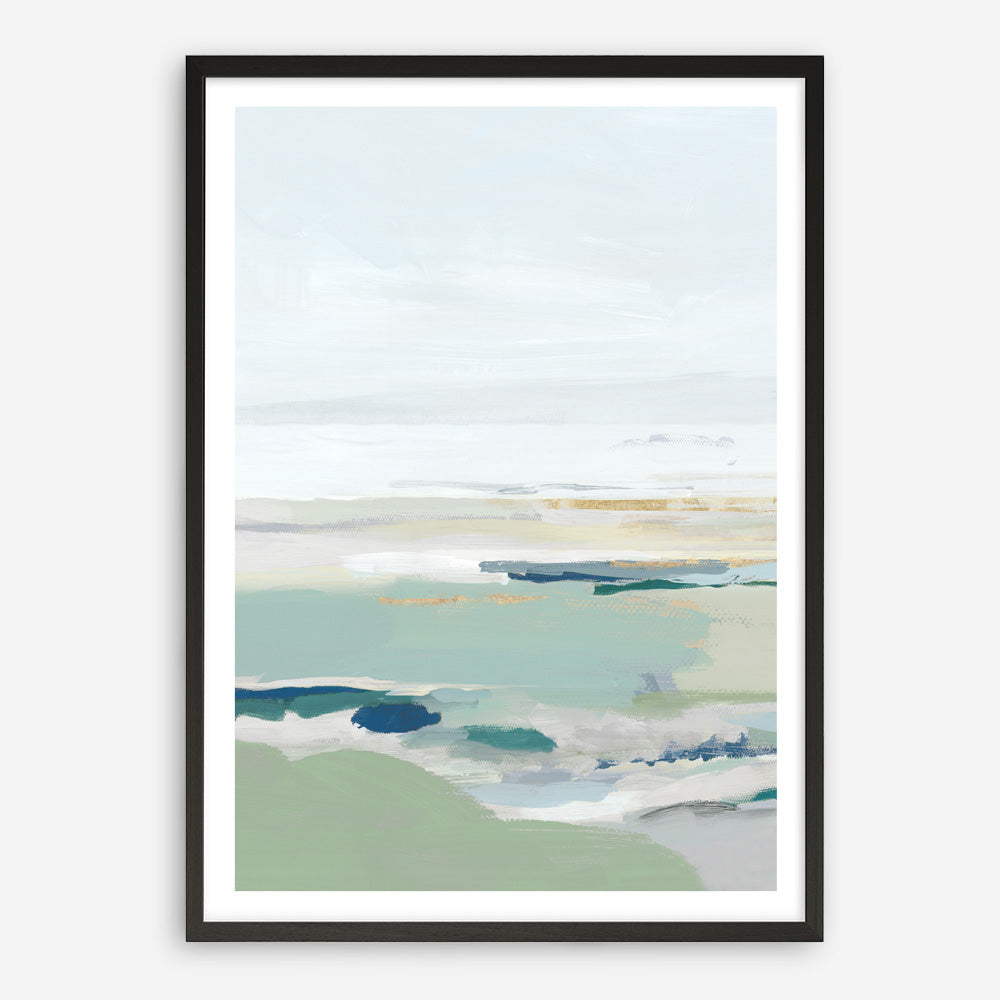 Shop Burbank Blue I Art Print a painted abstract themed wall art print from The Print Emporium wall artwork collection - Buy Australian made fine art painting style poster and framed prints for the home and your interior decor room, TPE-PC-EZ532-AP