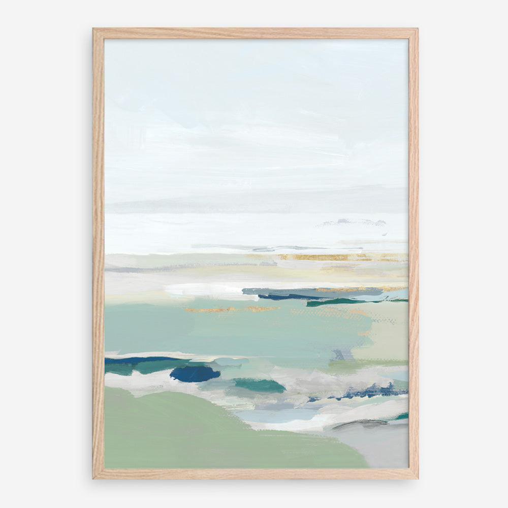 Shop Burbank Blue I Art Print a painted abstract themed wall art print from The Print Emporium wall artwork collection - Buy Australian made fine art painting style poster and framed prints for the home and your interior decor room, TPE-PC-EZ532-AP