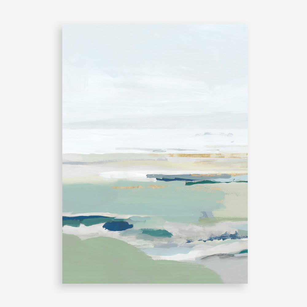 Shop Burbank Blue I Art Print a painted abstract themed wall art print from The Print Emporium wall artwork collection - Buy Australian made fine art painting style poster and framed prints for the home and your interior decor room, TPE-PC-EZ532-AP