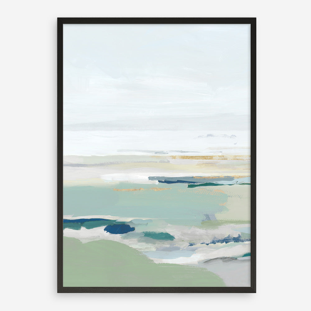 Shop Burbank Blue I Art Print a painted abstract themed wall art print from The Print Emporium wall artwork collection - Buy Australian made fine art painting style poster and framed prints for the home and your interior decor room, TPE-PC-EZ532-AP