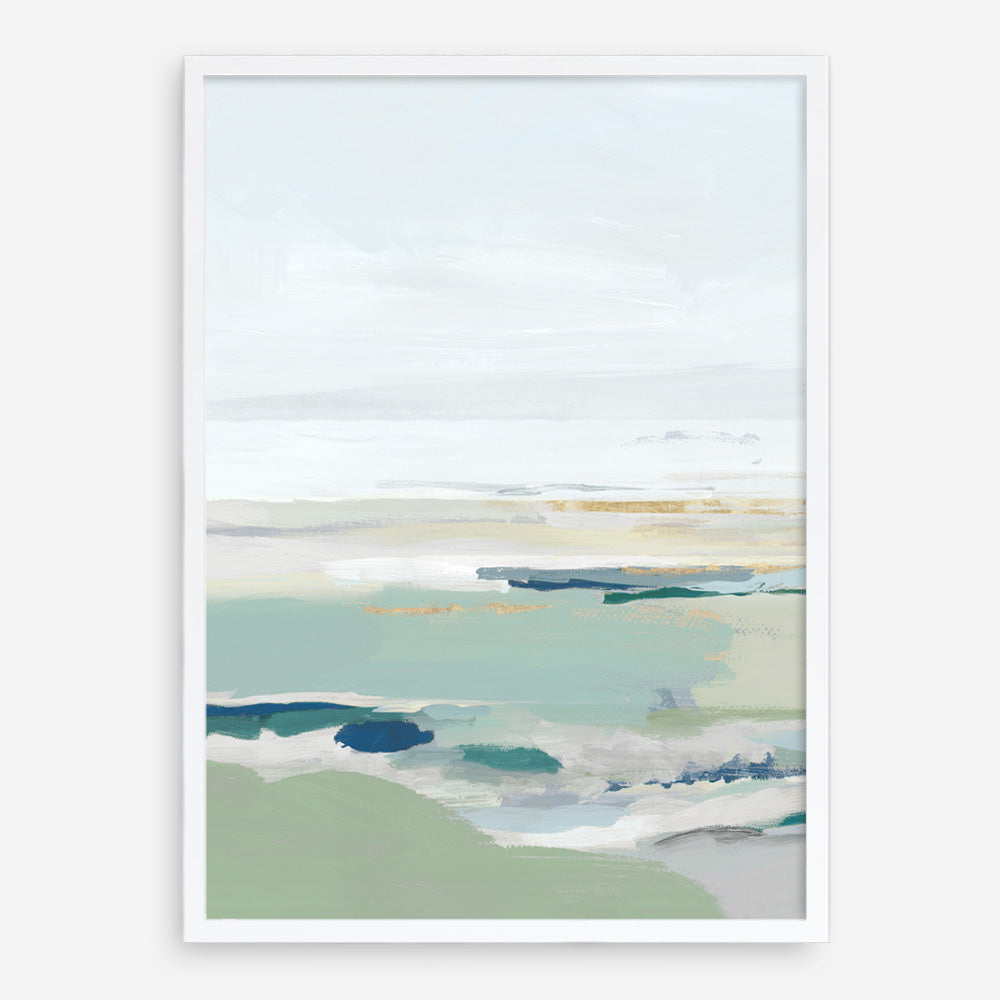 Shop Burbank Blue I Art Print a painted abstract themed wall art print from The Print Emporium wall artwork collection - Buy Australian made fine art painting style poster and framed prints for the home and your interior decor room, TPE-PC-EZ532-AP