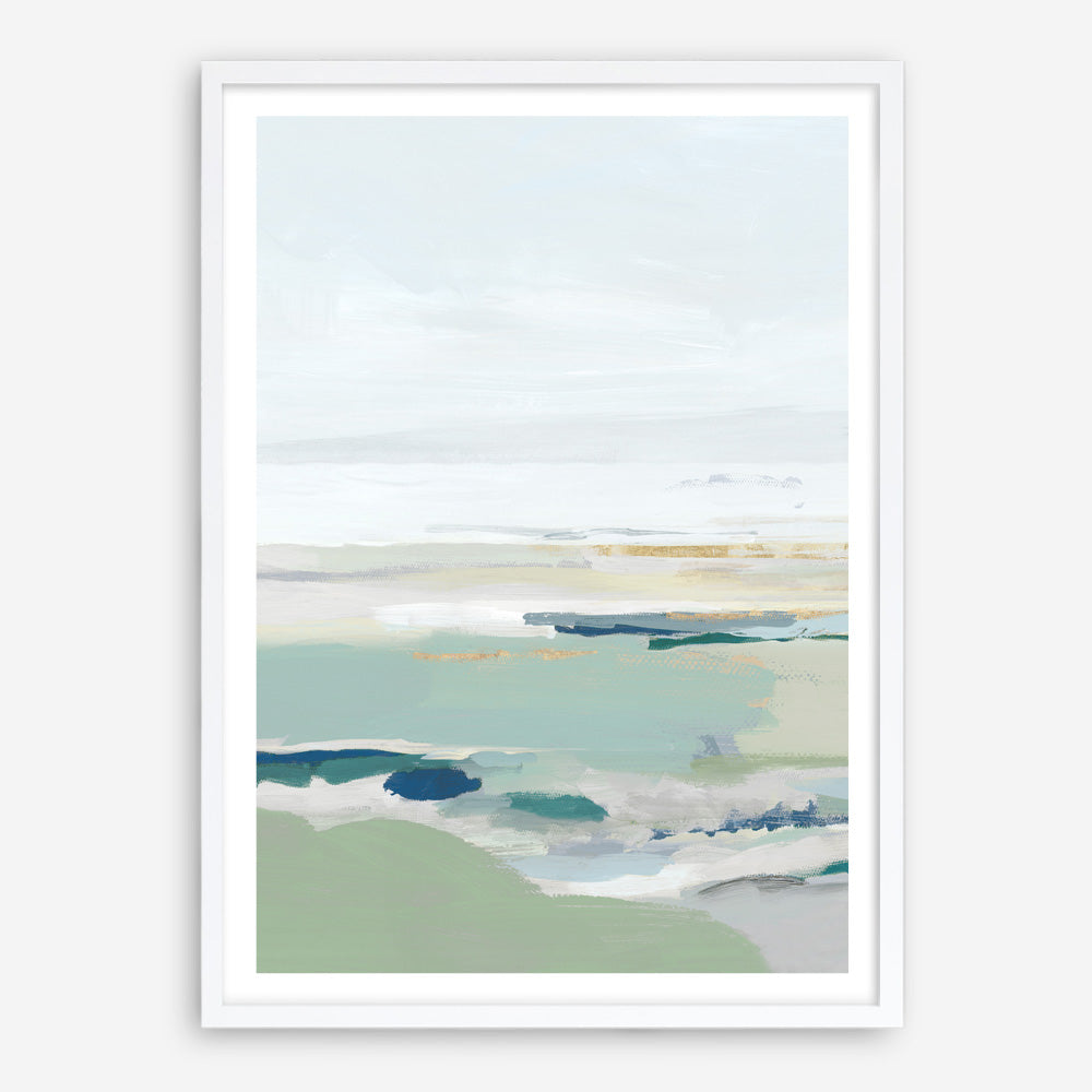 Shop Burbank Blue I Art Print a painted abstract themed wall art print from The Print Emporium wall artwork collection - Buy Australian made fine art painting style poster and framed prints for the home and your interior decor room, TPE-PC-EZ532-AP