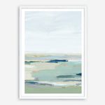 Shop Burbank Blue II Art Print a painted abstract themed wall art print from The Print Emporium wall artwork collection - Buy Australian made fine art painting style poster and framed prints for the home and your interior decor room, TPE-PC-EZ533-AP