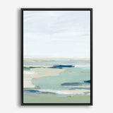 Shop Burbank Blue II Canvas Print a painted abstract themed framed canvas wall art print from The Print Emporium artwork collection - Buy Australian made fine art painting style stretched canvas prints for the home and your interior decor space, TPE-PC-EZ533-CA-35X46-NF