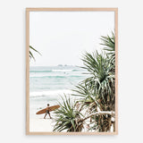 Shop Byron Bay Longboarder Photo Art Print a coastal themed photography wall art print from The Print Emporium wall artwork collection - Buy Australian made fine art poster and framed prints for the home and your interior decor, TPE-955-AP