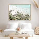 Shop Byron Bay Swims Photo Canvas Print a coastal themed photography framed stretched canvas print from The Print Emporium wall artwork collection - Buy Australian made prints for the home and your interior decor space, TPE-1012-CA-35X46-NF