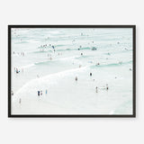 Shop Byron Swimmers Photo Art Print a coastal themed photography wall art print from The Print Emporium wall artwork collection - Buy Australian made fine art poster and framed prints for the home and your interior decor, TPE-1021-AP