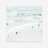Shop Byron Swimmers (Square) Photo Art Print a coastal themed photography wall art print from The Print Emporium wall artwork collection - Buy Australian made fine art poster and framed prints for the home and your interior decor, TPE-1022-AP