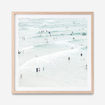 Shop Byron Swimmers (Square) Photo Art Print a coastal themed photography wall art print from The Print Emporium wall artwork collection - Buy Australian made fine art poster and framed prints for the home and your interior decor, TPE-1022-AP