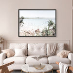 Shop Byron The Pass I Photo Art Print a coastal themed photography wall art print from The Print Emporium wall artwork collection - Buy Australian made fine art poster and framed prints for the home and your interior decor, TPE-1003-AP