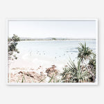 Shop Byron The Pass I Photo Art Print a coastal themed photography wall art print from The Print Emporium wall artwork collection - Buy Australian made fine art poster and framed prints for the home and your interior decor, TPE-1003-AP