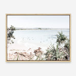 Shop Byron The Pass I Photo Canvas Print a coastal themed photography framed stretched canvas print from The Print Emporium wall artwork collection - Buy Australian made prints for the home and your interior decor space, TPE-1003-CA-35X46-NF