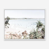 Shop Byron The Pass I Photo Canvas Print a coastal themed photography framed stretched canvas print from The Print Emporium wall artwork collection - Buy Australian made prints for the home and your interior decor space, TPE-1003-CA-35X46-NF