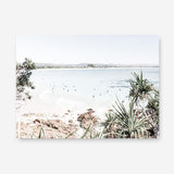 Shop Byron The Pass I Photo Canvas Print a coastal themed photography framed stretched canvas print from The Print Emporium wall artwork collection - Buy Australian made prints for the home and your interior decor space, TPE-1003-CA-35X46-NF