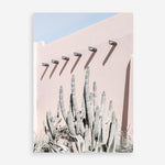 Shop Cacti Villa II Photo Art Print a Moroccan desert boho themed photography wall art print from The Print Emporium wall artwork collection - Buy Australian made fine art poster and framed prints for the home and your interior decor room, TPE-817-AP