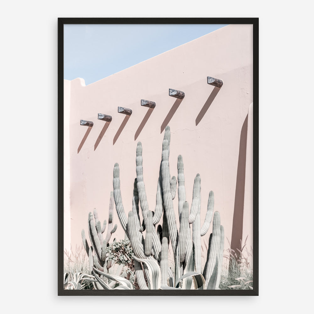 Shop Cacti Villa II Photo Art Print a Moroccan desert boho themed photography wall art print from The Print Emporium wall artwork collection - Buy Australian made fine art poster and framed prints for the home and your interior decor room, TPE-817-AP