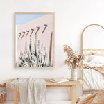 Shop Cacti Villa II Photo Art Print a Moroccan desert boho themed photography wall art print from The Print Emporium wall artwork collection - Buy Australian made fine art poster and framed prints for the home and your interior decor room, TPE-817-AP