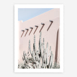 Shop Cacti Villa II Photo Art Print a Moroccan desert boho themed photography wall art print from The Print Emporium wall artwork collection - Buy Australian made fine art poster and framed prints for the home and your interior decor room, TPE-817-AP